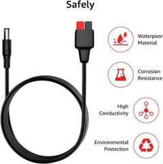 Solar Charging Cable for Portable Power Station Solar Generator DC to Anderson E