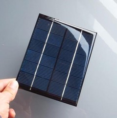 Mini Solar Panel 6V 2W 110*136 PV Small Solar Cells Module DIY Solar Power 5 PCS