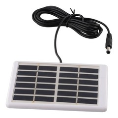 Solar Panel 5W 6V with 3 Meter Cable for Effective Outdoor Energy Supply