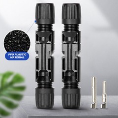 20Pcs Solar Cable Connectors 2.5mm-6mm 30Amp Waterproof Solar Panel Wire Joiners