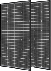 JJN Bifacial 400 Watt Solar Panels 12V 10BB Monocrystalline Solar Panel High Eff