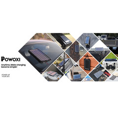 100W Portable Foldable Solar Panel Charger Waterproof 12V RV Camping USB Kit