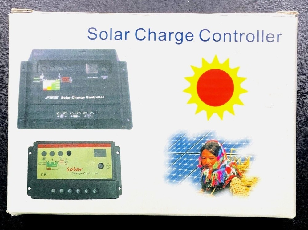 Solar Charge Controller 12/24V CE RoHS ISO 9001 Certified PWM Panel Battery Regu