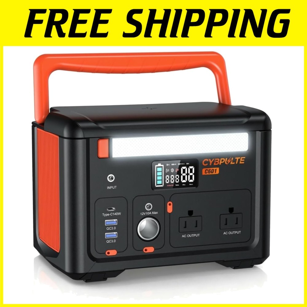 C601: Portable Power Station with 7 Versatile Ports