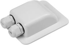 Weatherproof ABS Solar Double Cable Entry Gland for All Cable Types 2Mm² to 6Mm²
