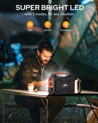 Portable Solar Power Station with 40W Solar Panels