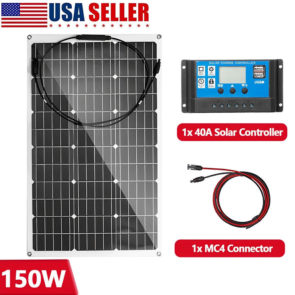 150w 300w 600w 900W 1200w flexible Solar Panel For For RV/Camper/Boat/Balcony
