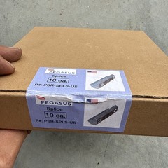 (QTY 10) PEGASUS PSR-SPLS-US Bonded Structural Splice For Solar Array