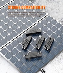 Versatile SAE Polarity Reverse Adapter Connectors for 12V/24V Systems – 5 Pack