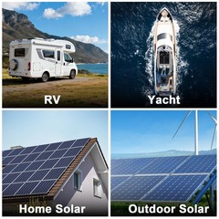 11Ft MHPOWOS Solar Panel Charge Cable Solar Connector to XT60 Adapter Connector