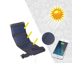Foldable Solar Panels Cell 5V 20-40W Portable Outdoor USB Output Battery Charger