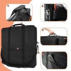 Padded Carrying Case for 2 Solar Panels | Waterproof, Anti-Rub Strap, 1680D Oxfo