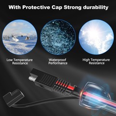 3FT SAE to Extension Cable 10 AWG Quick Disconnect SAE Connector Solar Panel …
