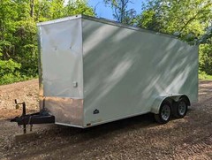 16′ Enclosed SOLAR POWERED Offgrid Self-Sufficient Trailer 5KW – Expanded Solar