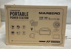 MARBERO Camping Solar Generator 120W Peak Portable Power Station 88Wh Generator