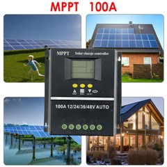 Solar Charge Controller 100A – Perfect for Home Solar Setups & Camping Trips