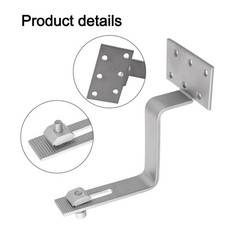 User Friendly Photovoltaic Hooks for Quick and Secure For Solar Installations