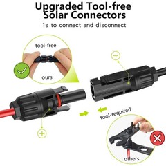 UV Resistant Solar Panel Parallel Adapter