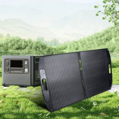 100W Foldable Portable Solar Panel Charger IP65 for Power Station RVTrip Camping