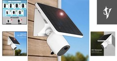 High-Efficiency 4W Solar Charging Mount for Arlo Essential & Pro Cameras