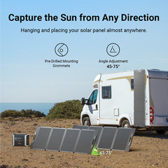 3072W Portable Power Station LiFePO4+2000B+210W Solar Panel Dabbsson DBS1000 Pro