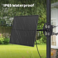 Birdfy 8W Solar Panel for Smart Bird Feeder Camera, Type-C Charger