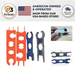 MC-4 Connector Tool Set: Metal & Plastic Spanners for Solar Panel Installation