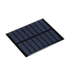Mini Solar Panel Cell 4V 200mA 0.8W 100mm x 80mm for DIY Project Pack of 1