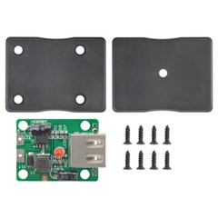 5V 2A Solar Power Bank Panel USB Charge Voltage Controller Regulator Black Shell