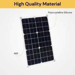 Flexible 300W Solar Panel kits Sun Power System For 12V Battery Charger US