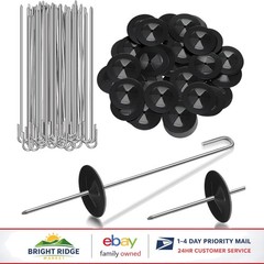 Solar Panel Guard Clips Set with J-Hooks and Washers for Secure Fastening