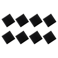 8Pcs 1.5V 0.3W 200mA Mini Solar Panels Solar Photovoltaic Power Cells