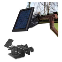 Weatherproof Solar Panel Gutter Mount – Compatible with Ring & More
