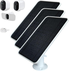 Solar Panel Charger for Arlo Pro 4, Pro 5S 2K, Ultra 2, Pro 4 XL, Go 2, Ultra &