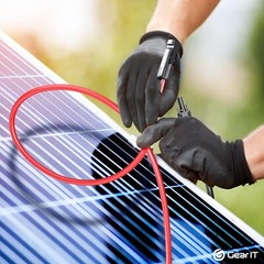 10AWG 25FT Solar Extension Cable with Waterproof Connectors for Secure Setup