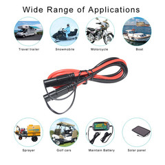 10AWG SAE Extension Cable – SAE Extension Cord DC Power Automotive Extension Cab