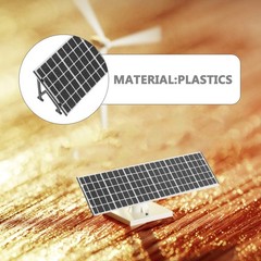 Mini Solar Model Small Panel Module Diorama Renewable Energy Accessory