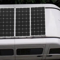 200W Solar Panel 12V Monocrystalline Battery Charger Off Grid For Home RV Roof