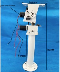 DC Dual-axis Pan-tilt Unit with Heavy Load and High Torque for X-axis and Y-axis
