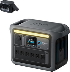 Anker SOLIX C1000 Portable Power Station with Water-Resistant Bag, 1800W Solar G