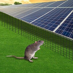 100ft Iron Mesh Bird Guard for Solar Panels – Durable & Easy to Install