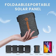 10W Foldable Solar Panel 5V 2A USB Small Power Emergency Portable Solar Charger