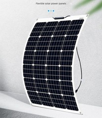 300W 18V Flexible Monocrystalline Solar Panel Module Marine Boat RV Car Camping