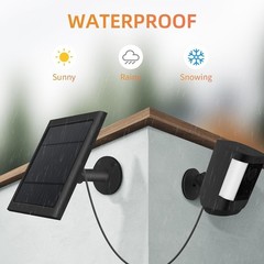 Waterproof Solar Panel for Security Cameras