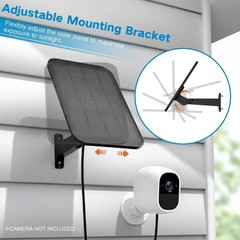 3.2W Solar Panel for Security Camera Compatible with Arlo Pro/Pro 2, Waterpro…
