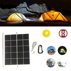 USB Solar Panel Power Bank Charger For 6W 5V Compact Design for Phones