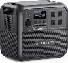 Portable Power Station AC180, 1152Wh Lifepo4 Battery Backup W/ 2 1800W (2700W Pe