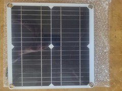 Portable Solar Panel 11″ and Solar Charge Controller