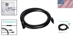 1.5Ft 12AWG Solar Panel Wire Adaptor – Weatherproof Male & Female Connectors