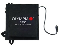 Olympia Sp56 Solar Panel Charger – 5.60 W, 5V DC Output Voltage, NOS